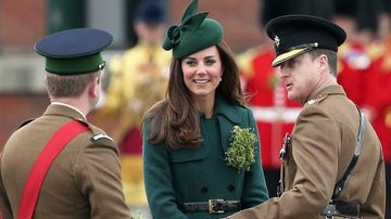 Kate Middleton e príncipe William participam de parada em homenagem ao São Patrício - Getty Images
