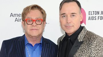 Elton John e David Furnish - Getty Images