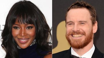 Michael Fassbender e Naomi Campbell - Getty Images