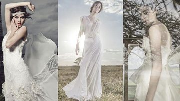 Vestidos de noiva: estilistas antecipam tendência - Foto-montagem