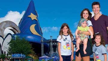 Rodrigo Faro e família na Disney - Cesar Alves