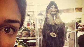 "Aqui a bruxa tá presa", brinca Grazi Massafera durante viagem à França - Instagram/Reprodução