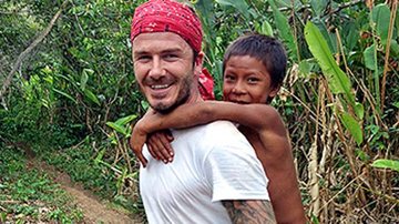 David Beckham na Amazônia - Cortesia BBC/Reprodução People.com