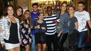 Famosos se encontram em restaurante no Rio de Janeiro - Marcello Sá Barretto/AgNews