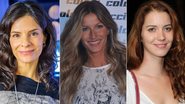 Gisele Bündchen, Helena Ranaldi e Nathalia Dill - AgNews/Divulgação/TV Globo