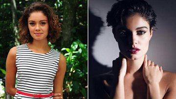 Sophie Charlotte adota corte ‘joãozinho’ para próximo personagem na TV em 'O Rebu' - À esquerda: agnews/ À direita: André Nicolau (reprodução Instagram sophiecharlotte1)