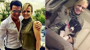 Eliana ganha cachorrinha do sertanejo Eduardo Costa - Reprodução/ Instagram