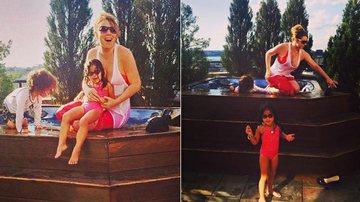 Mariah Carey com os filhos gêmeos - Reprodução / Instagram