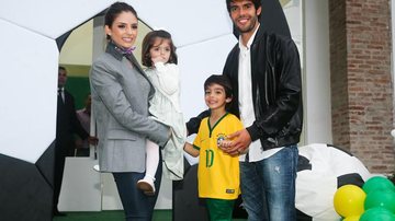 Família de Caroline Celico e Kaká - Manuela Scarpa / Foto Rio News