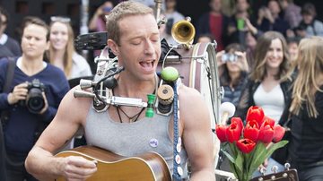 Com Chris Martin, Coldplay grava novo clipe na Austrália - AKM-GSI/Splash