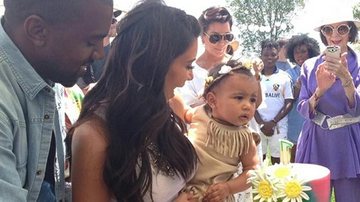 Kim Kardashian mostra a festa de aniversário de North - Instagram/Reprodução