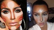 Entenda a técnica de maquiagem contouring, que esconde pontos fracos do rosto - Foto-montagem