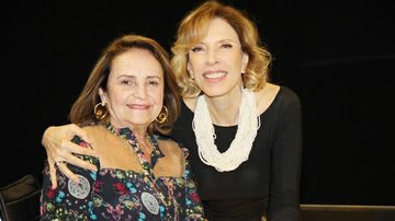 Lucinha Araújo e Marília Gabriela - Carol Soares/SBT