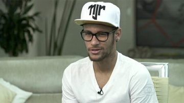 Neymar no Fantástico - TV Globo/Reprodução