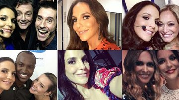 Veja lista com 10 selfies de Ivete Sangalo, que posa sempre muito bem acompanhada - Foto-montagem