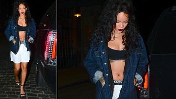 Rihanna aparece de cueca e salto alto - AKM-GSI