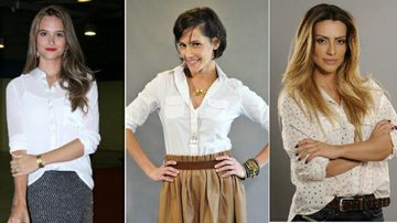 Veja cinco alternativas para fugir do look escritório ao usar camisa branca de botões - Foto-montagem
