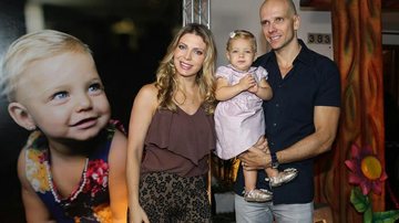 Brenda, filha de Sheila Mello e Fernando Scherer - nuela Scarpa e Marcos Ribas / Foto Rio News