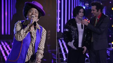 Vanessa Jackson e Christian Chávez interpretam Michael Jackson - Carol Soares / SBT