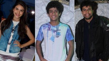 Giovanna Grigio, Gabriel Santana e Pierre Bittencourt - Foto Rio News/ AgNews