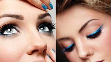 Preto + colorido: maquiadores ensinam como aderir à técnica do ‘duo delineador’ - Foto-montagem/ Shutterstock