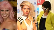 Depois de exibir cabelos rosa e loiro, Bruna Linzmeyer volta a ser morena - Foto-montagem