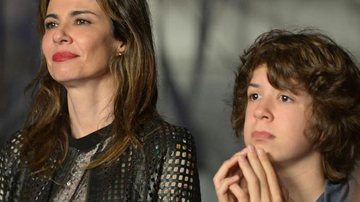Luciana Gimenez e o filho, Lucas - Francisco Cepeda / AgNews