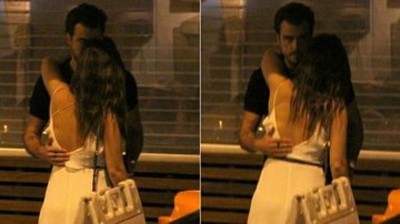 Paolla Oliveira e Joaquim Lopes trocam beijos na noite carioca - Rodrigo dos Anjos/AgNews
