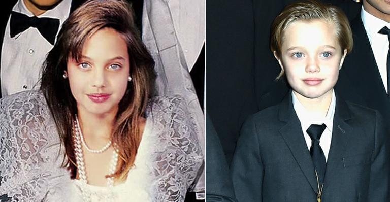 Angelina Jolie e Shiloh Jolie-Pitt - Reprodução e Getty Images