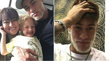 Em férias no Brasil, Neymar mostra foto com a mãe e com o filho, Davi Lucca - Reprodução Instagram