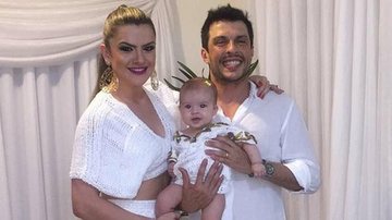 Mirella Santos e Wellington Muniz com a filha, Valentina - Reprodução/ Instagram