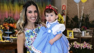 Maria Eduarda, filha de Henri Castelli e Juliana Despírito, completa 1 ano - Leo Franco/AgNews