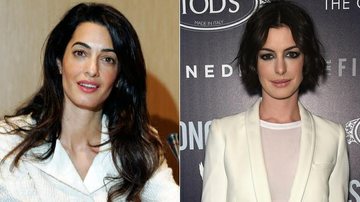 Anne Hathaway e Amal Clooney - Getty Images