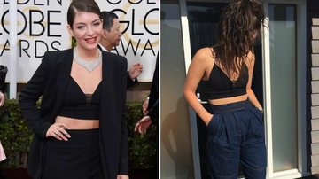 Lorde usa mesmo top - Getty Images, Instagram