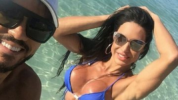 Gracyanne Barbosa exibe barriga trincada em férias com Belo - Instagram/Reprodução