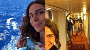 Giovanna Antonelli nos bastidores de S.O.S. - Mulheres Ao Mar 2 - Reprodução / Instagram