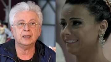 Aguinaldo Silva e Viviane Araújo - TV Globo/Reprodução