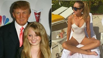 Tiffany Trump e Donald Trump - Getty Images e Instagram/Reprodução