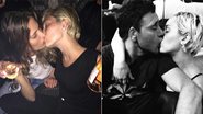Miley Cyrus beija amigos em festa - Instagram/Reprodução