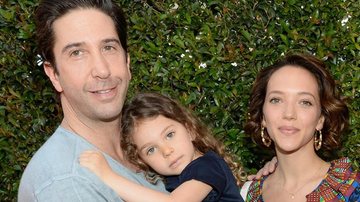 David Schwimmer e sua mulher, Zoe Buckman, levaram a filha Cleo, de 4 anos, a um evento beneficente - Getty Images