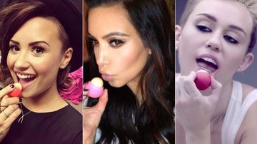 Demi Lovato, Kim Kardashian, Miley Cyrus - Reprodução/Instagram