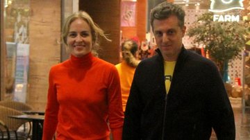 Angélica e Luciano Huck são vistos em shopping - Daniel Delmiro / AgNews