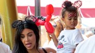 Kim Kardashian e North West na Disney - AKM-GSI