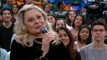 Vera Fischer no 'Altas Horas' - Reprodução TV Globo