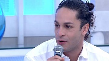 Rainer Cadete no 'Encontro' - Reprodução TV Globo