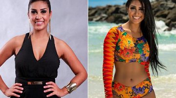 Amanda BBB: 5 kg mais magra - Reprodução Instagram/ Divulgação TV Globo