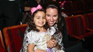 Mariana Belem com a filha Laura no espetáculo “Disney Live! O Caminho Mágico de Mickey e Minnie” - Manuela Scarpa/Photo Rio News