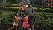Luciano e a família em Orlando - Reprodução Instagram