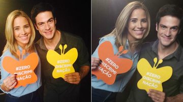 Wanessa e Mateus Solano participam de campanha de combate à discriminação - Divulgação