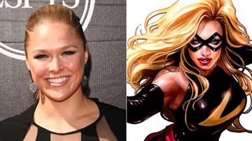 Ronda Rousey diz que gostaria de viver Capitã Marvel no cinema - Getty Images/ Reprodução